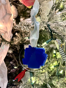 Merry Mini Acrylic Ornament