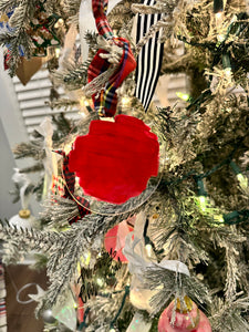 Merry Mini Acrylic Ornament