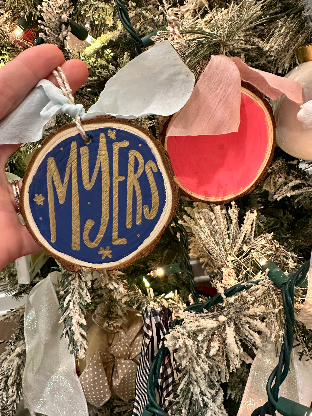 Mini Merry Slice Ornament